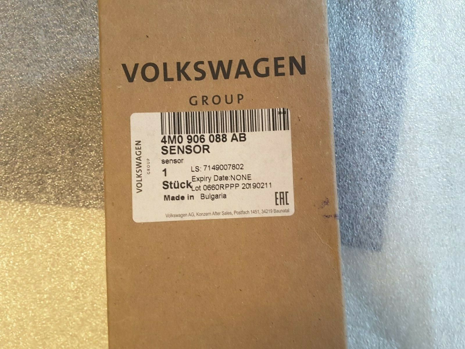 Sonda lambda Sensor de gases de escape Audi A4 8W B9 Avant 4M0906088AB Temperatura de gases.