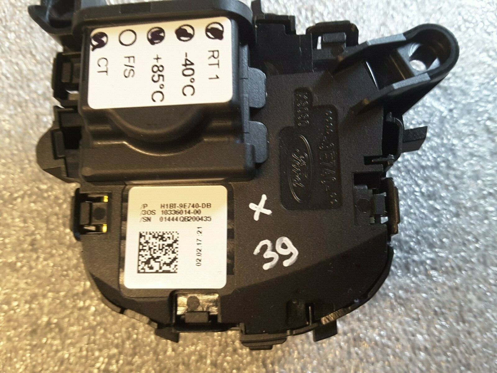 Botones multifunción para volante con ordenador de a bordo, Original Ford Fiesta H1BT-9E740-DB
