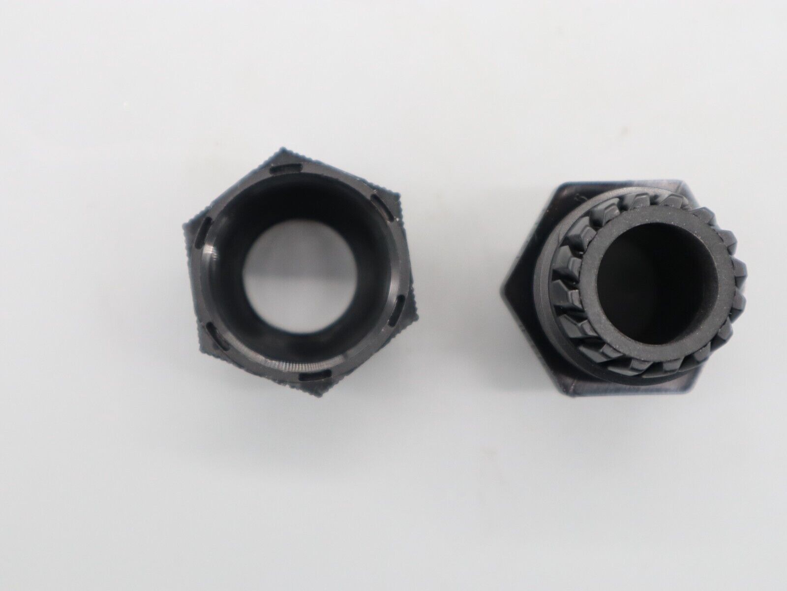 Plica M25 Kabelverschraubung mit Gegenmutter M25(9-18) Schwarz 25 x