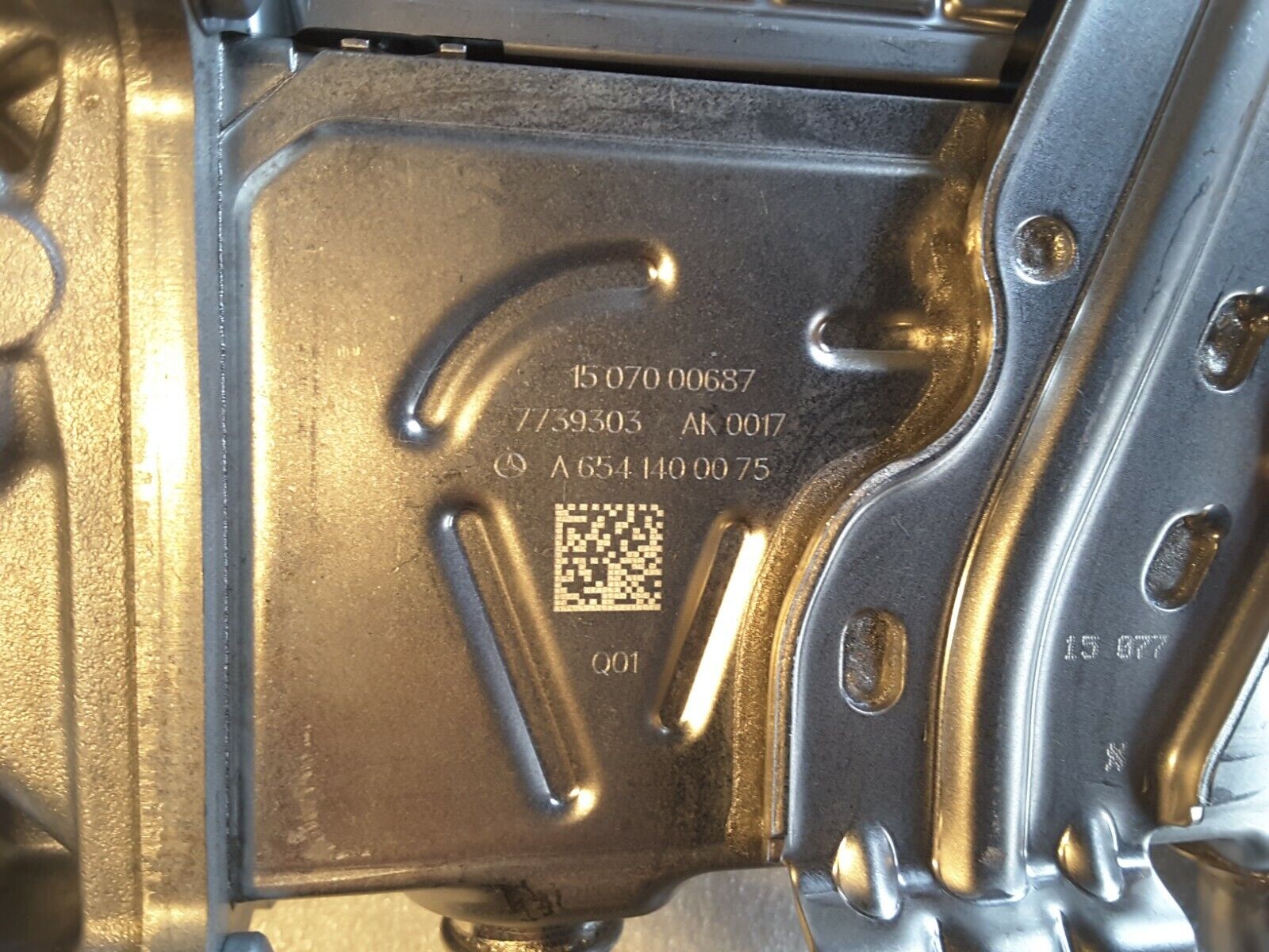 Abgaskühler AGR Kühler Original Mercedes A6541400075 Sprinter Neu.