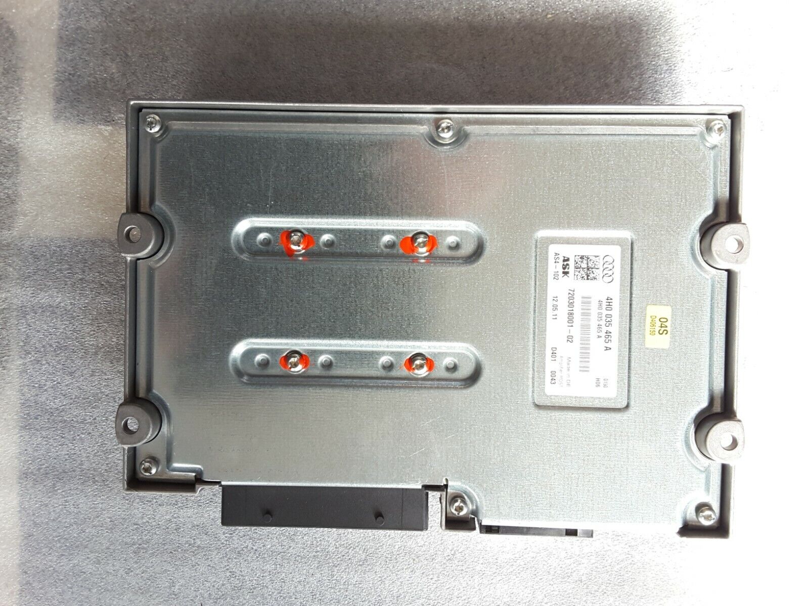 Amplifier Verstärker Original Audi A8 4H B&O Bang Olufsen High End 4H0035465 A