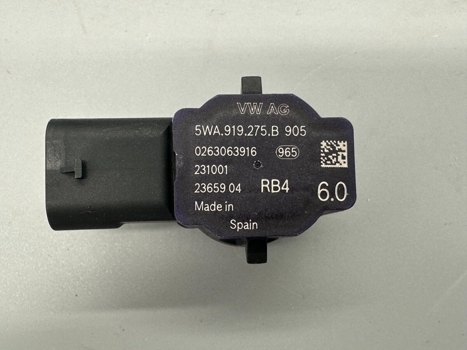 Einparkhilfe PDC Sensor Original VW Audi SEAT SKODA 5WA919275B 905 grundiert