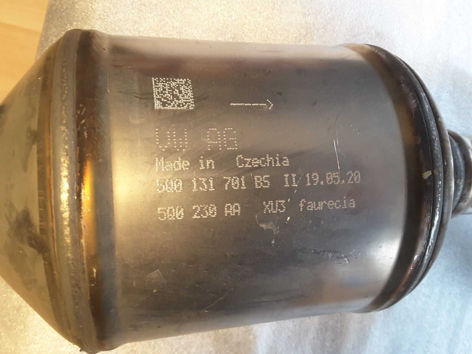 Katalysator Partikelfilter VW Caddy 2K Facelift 2,0 TDI NOX Kat mit Ad Blue