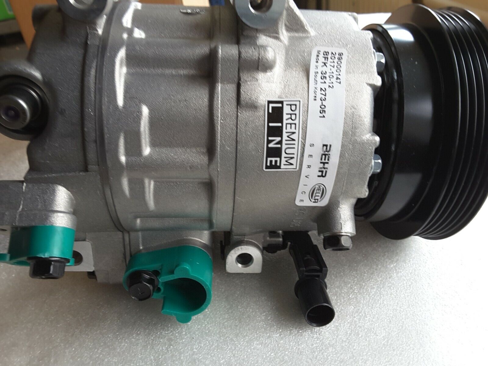 Kompressor Klimaanlage Original Hella 8FK351273-051 HYUNDAI MATRIX Neu.