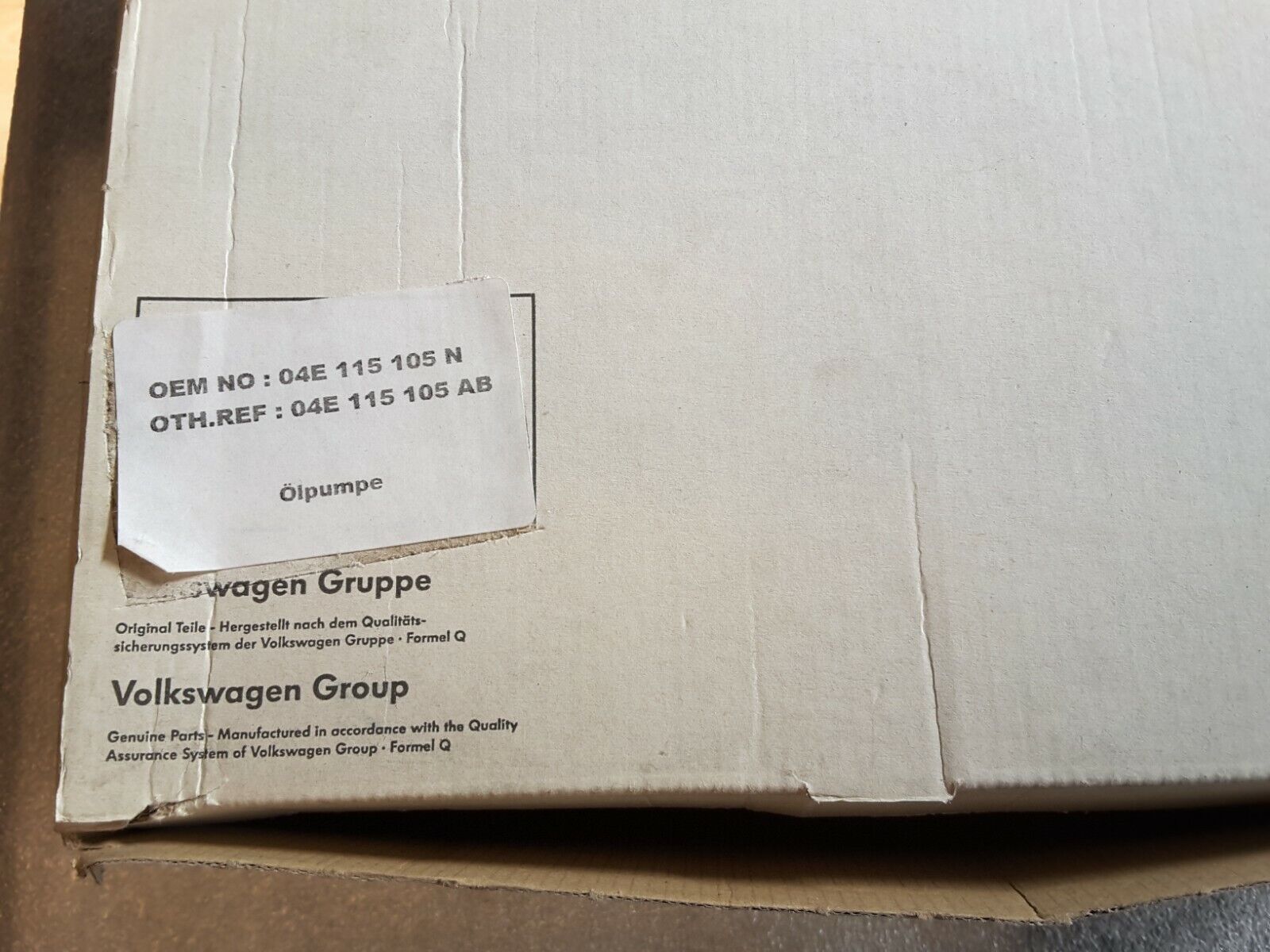 Ölpumpe Original VW Golf VII 1.2 TSI 63 - 81 KW Seat Leon Skoda Octavia Yeti NEU