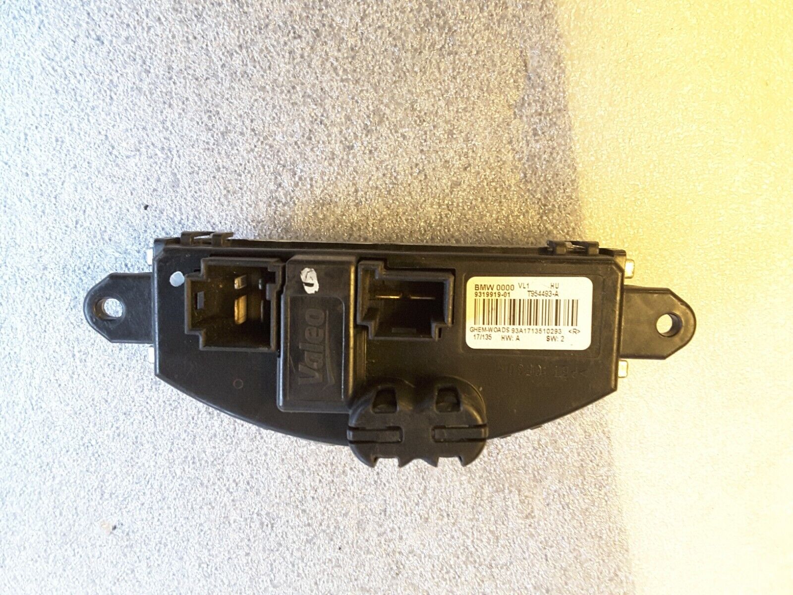 Widerstand Klimagebläse Steuergerät Valeo T954493-A BMW 2ER F22 Neu.