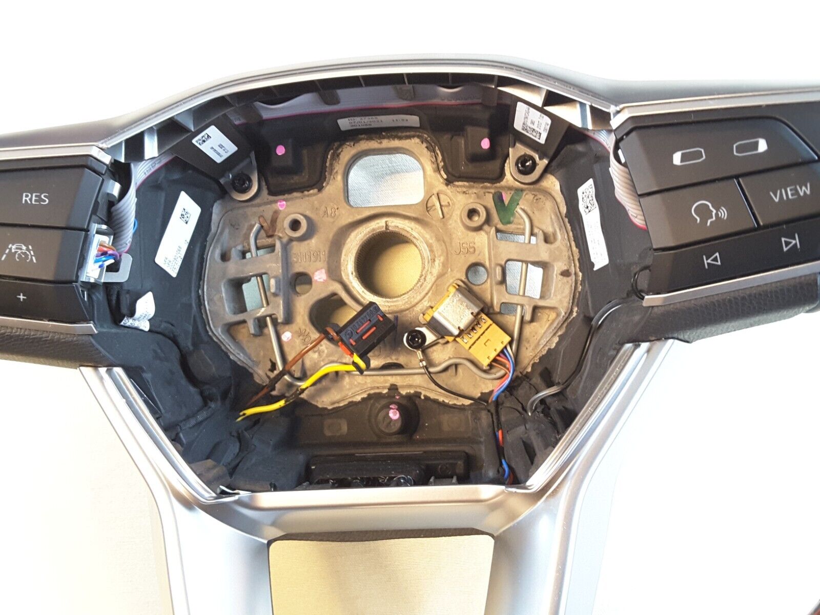 Volante multifunción calefactable con levas Original Seat FR 5FA419091EP.