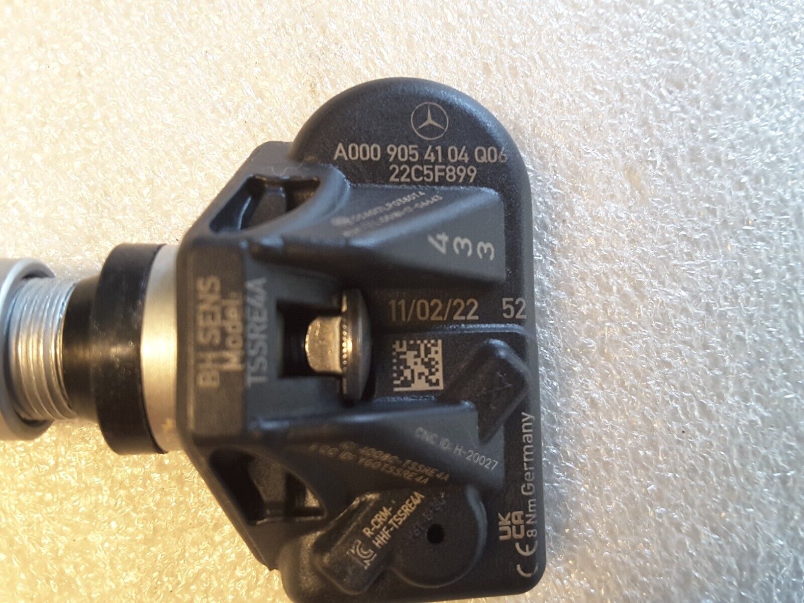 Reifendruckkontrolle Original Mercedes W213 W177 W167 W247 W257 RDK A0009054104