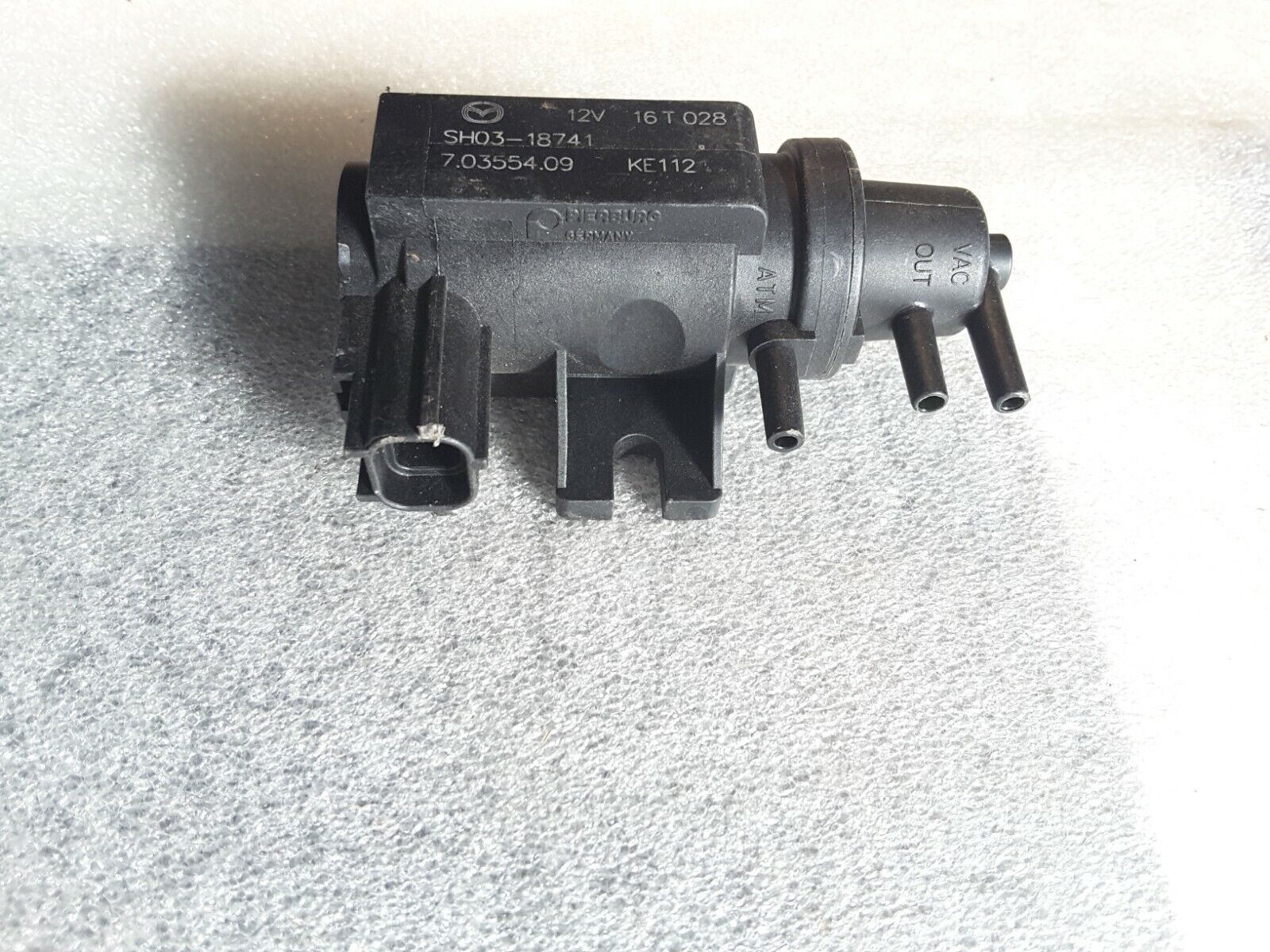 Druckwandler Turbolader Original Mazda ) SUV Vakuum Ventil 7.03554.09 NEU.