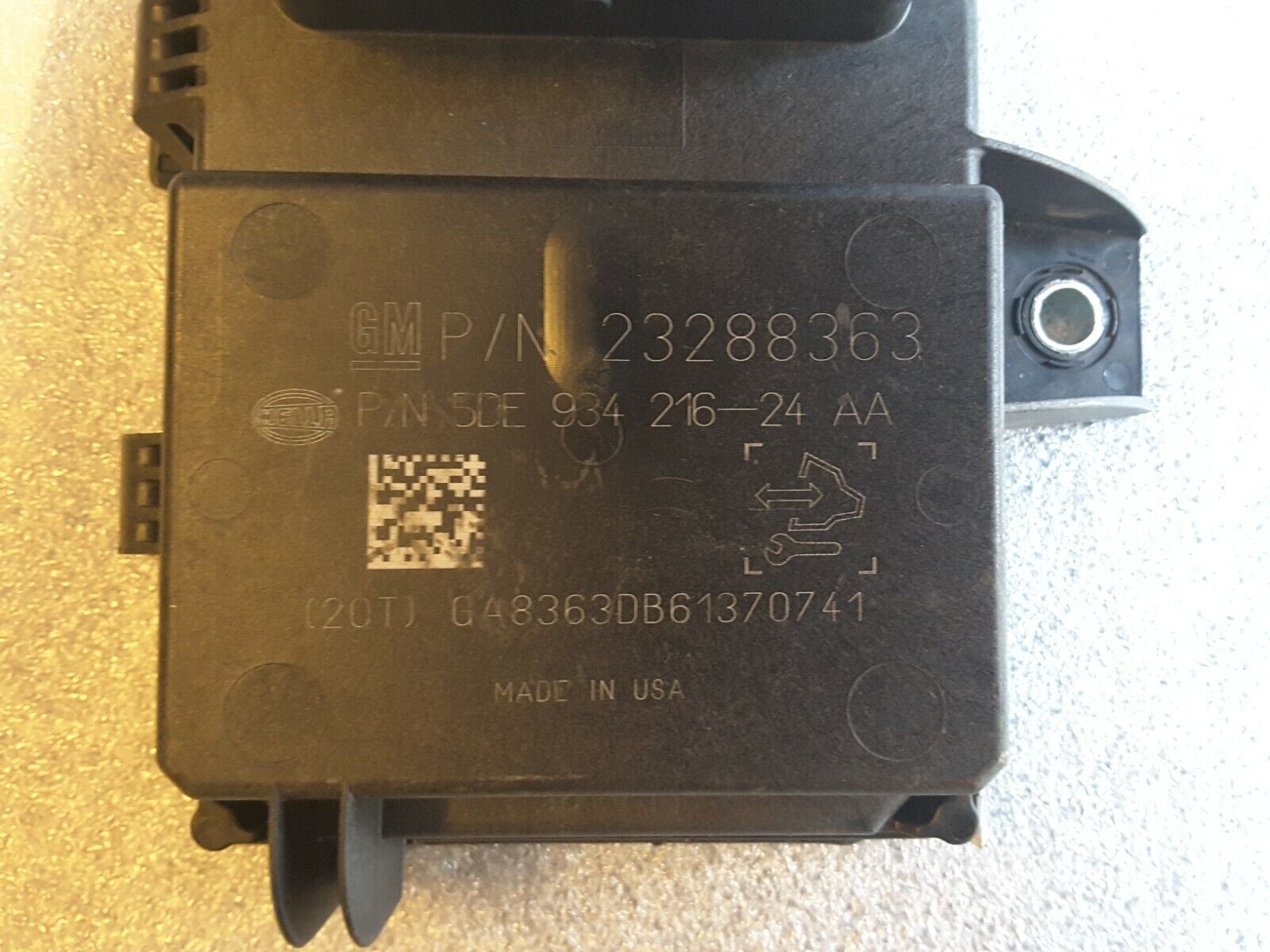 Steuergerät Kraftstoffeinspritzung Original GM Opel, Chevrolet 23288363 Neu.