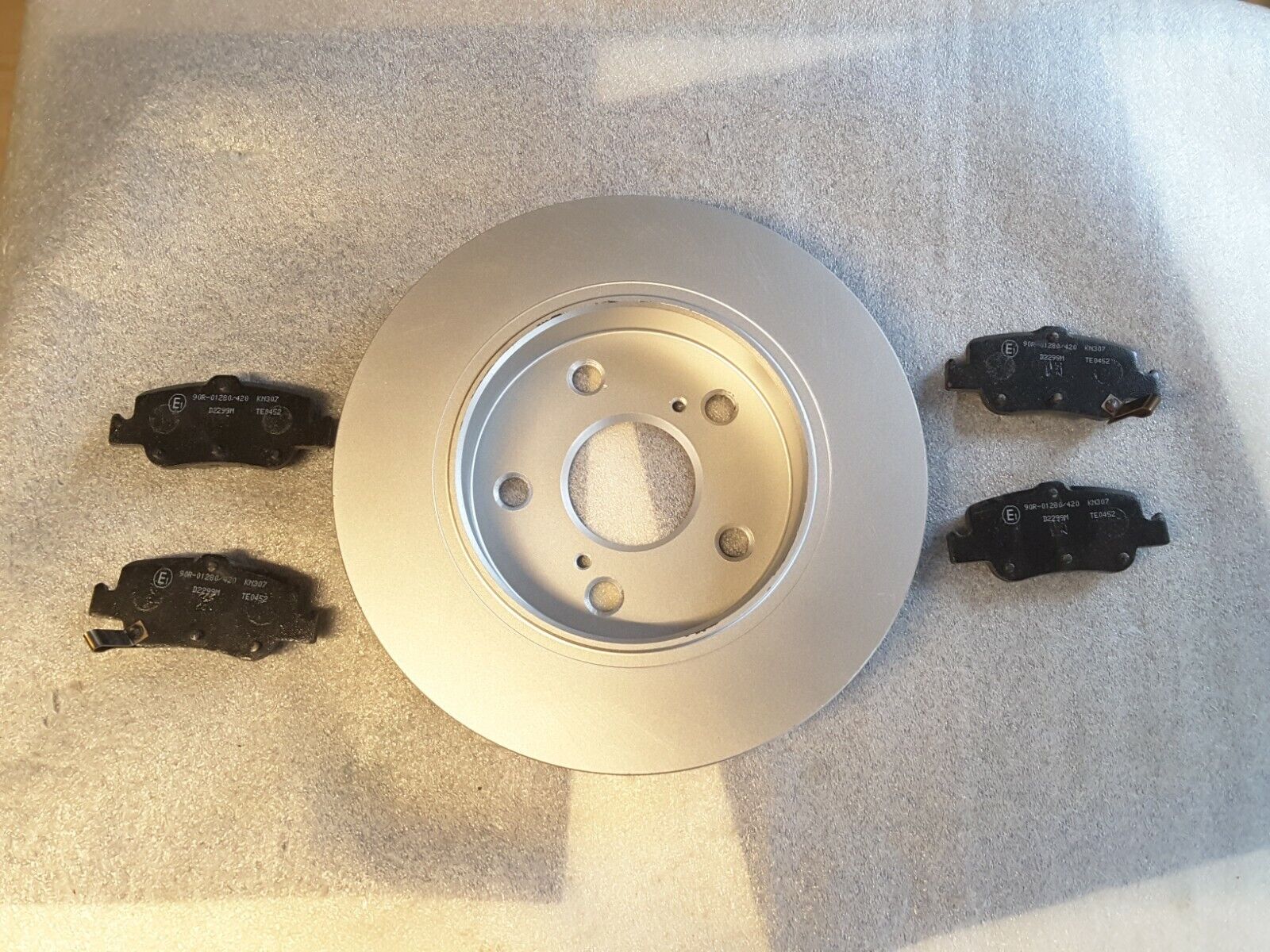 HERTH+BUSS JAKOPARTS Bremsscheiben Satz hinten für TOYOTA AURIS COROLLA E15 E18