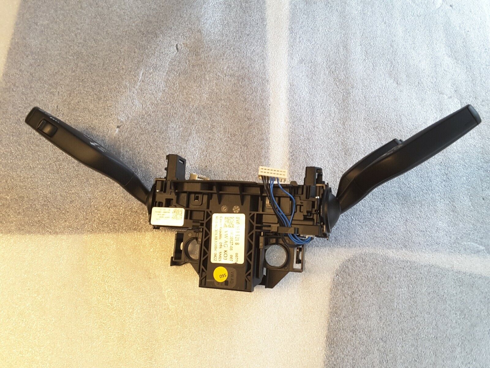 Lenkstockschalter Blinker Wischer Tempomat Original VW, 8V0953521B NEU.