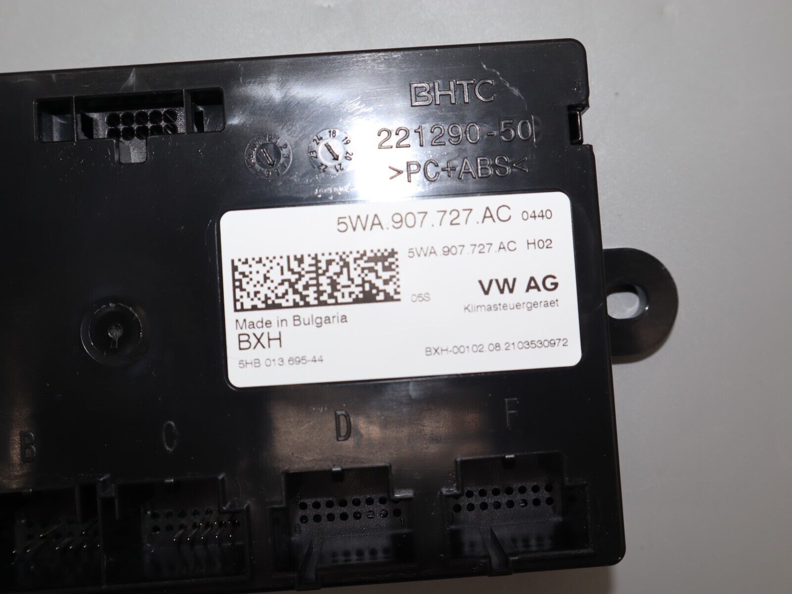 Klimasteuergerät Steuergerät original VW Golf 8 VIII, Caddy, Skoda 5WA907727AC