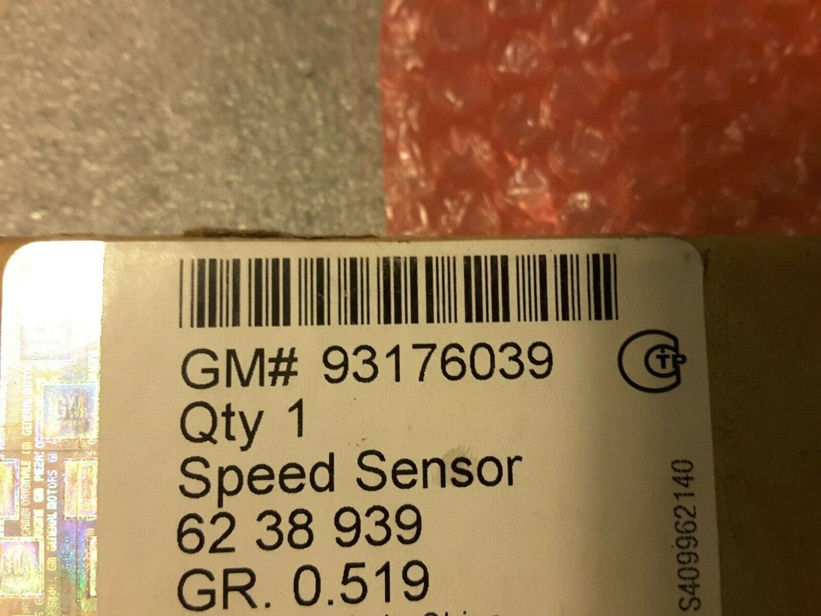 Nockenwellensensor Zündimpulsgeber Original Opel 93176039, 6238939 Sensor Neu.