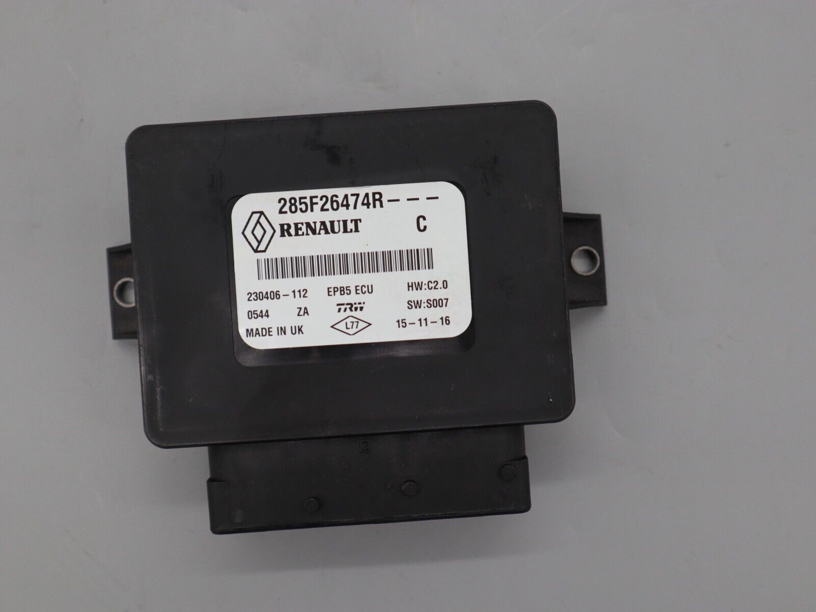 Steuergerät Handbremse Modul 285F26474R für diverse Original Renault
