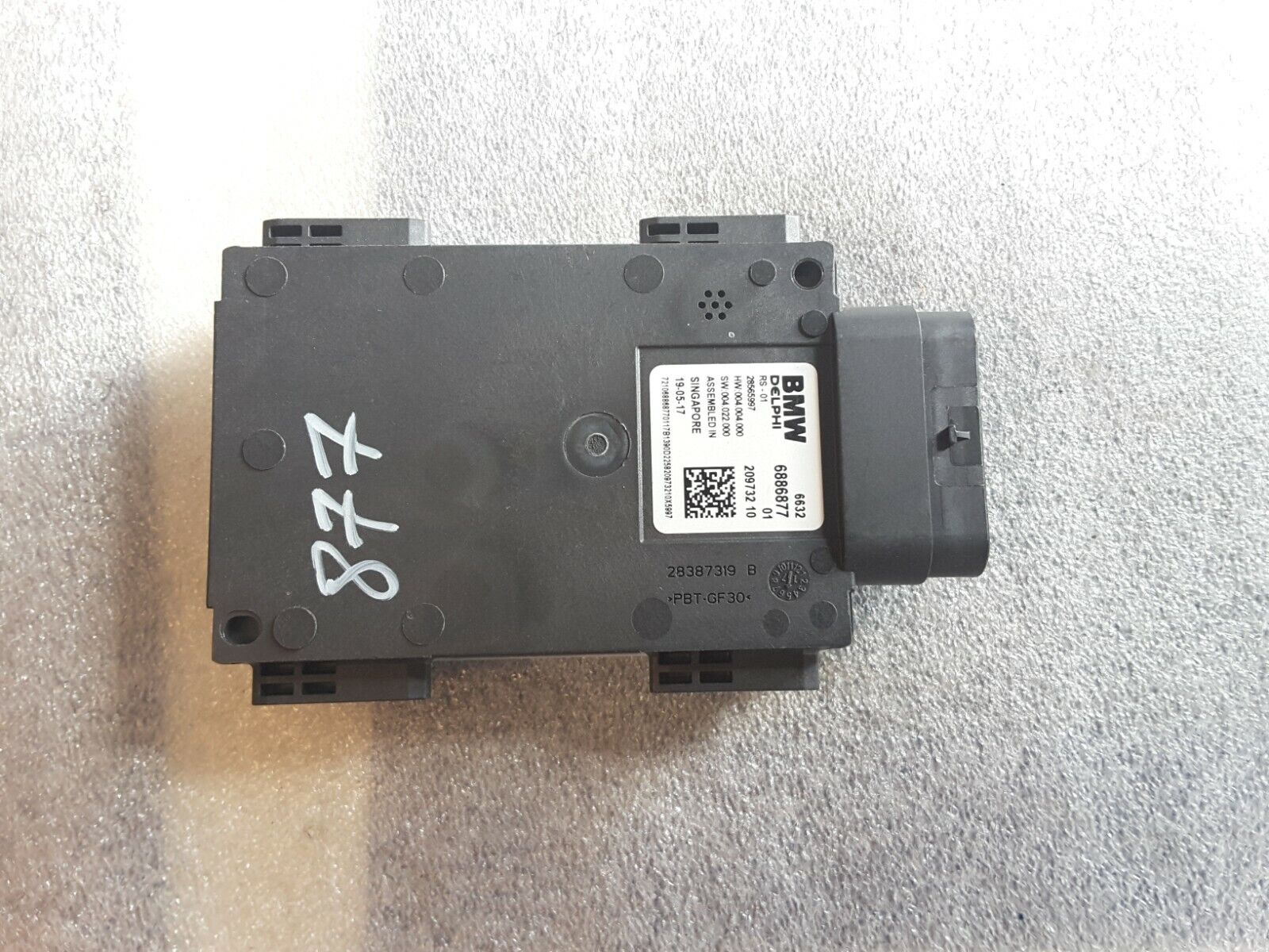 Sensor Spurwechselwarnung 6886877 Original BMW 5, 7 SERIES G31 G30 G11 G12 NEU