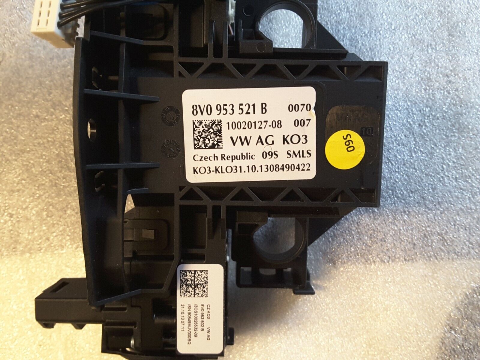 Lenkstockschalter Blinker Wischer Tempomat Original VW, 8V0953521B NEU.