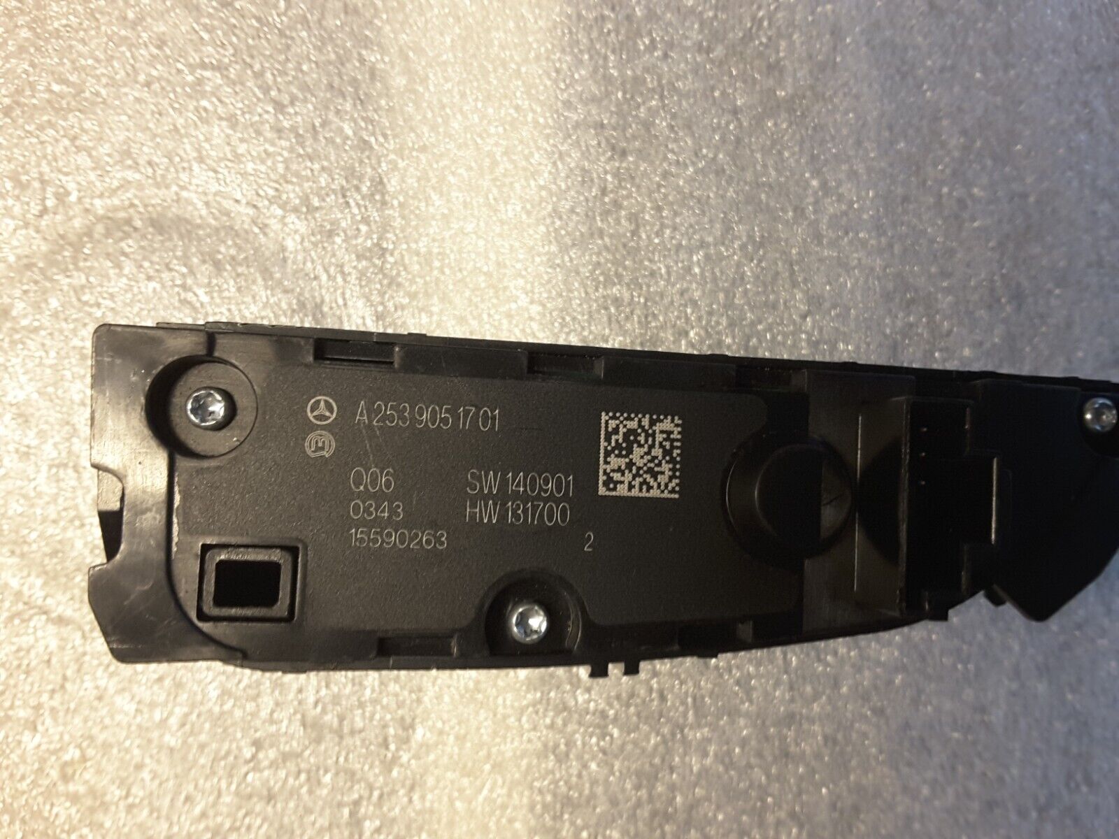 Bedienung SCHALTERBLOCK Mittelkonsole Orig Mercedes GLC C253 A2539051701