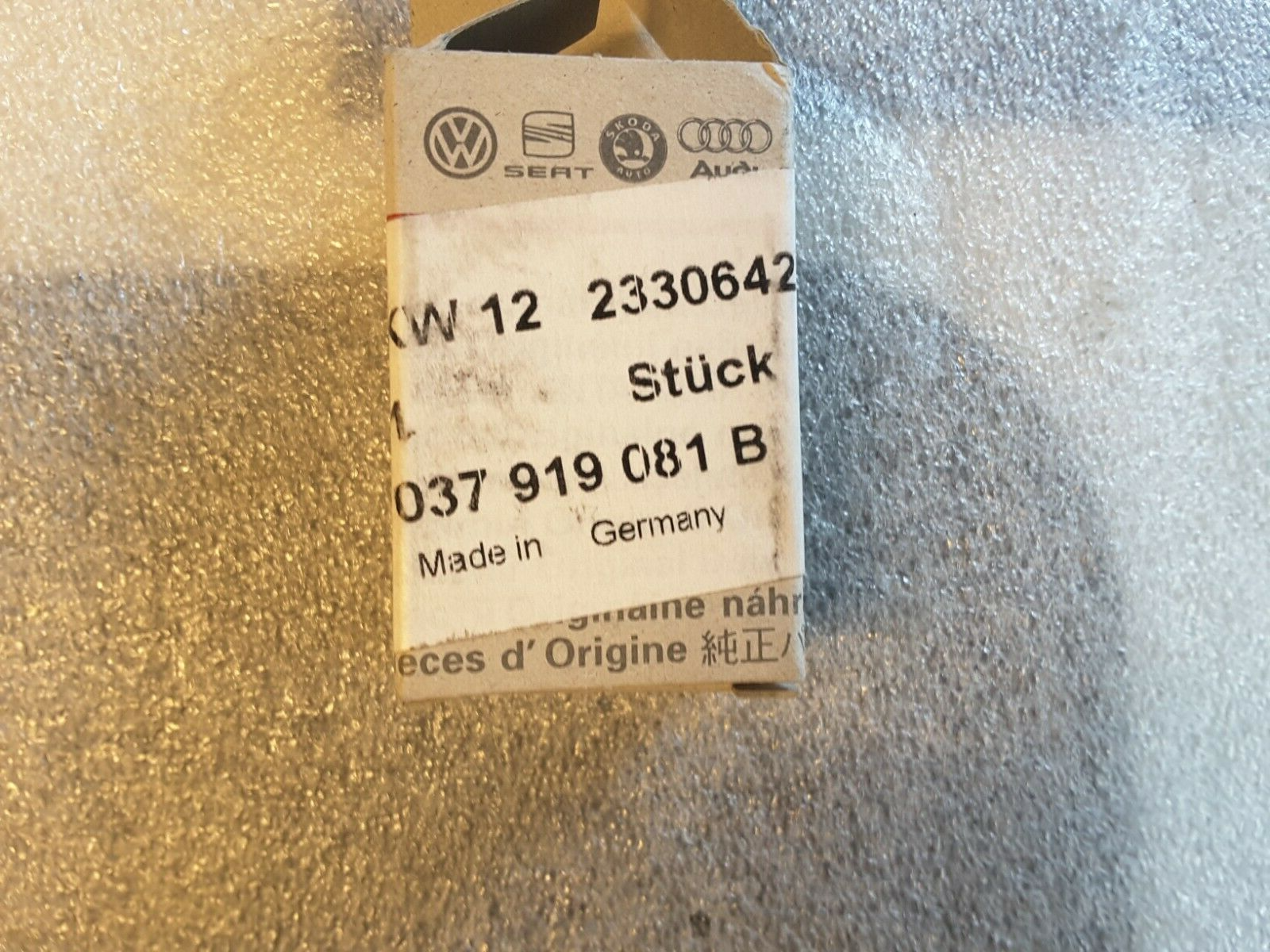 Interruptor de presión de aceite original VW, Audi, Seat 037919081B NUEVO