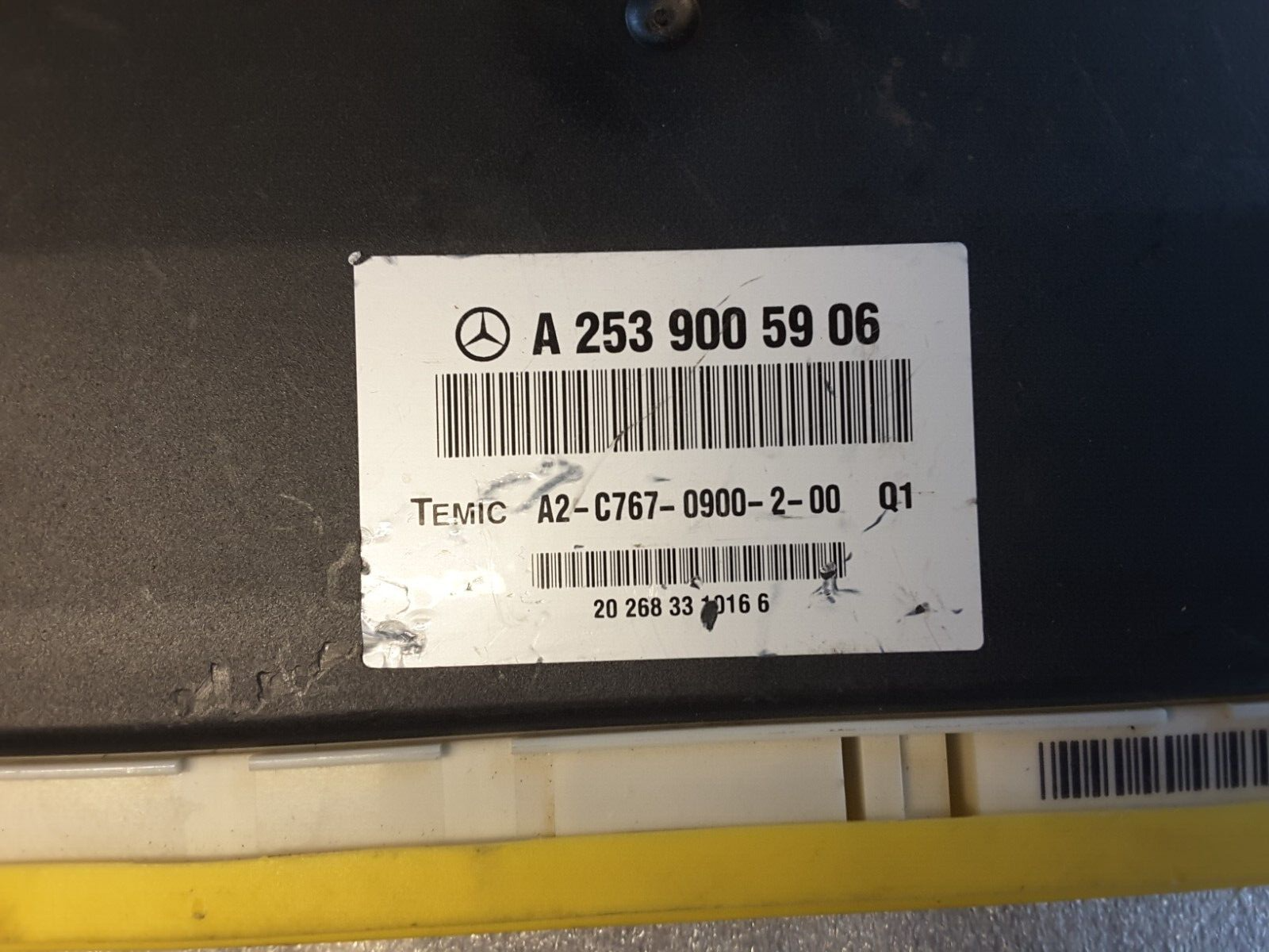 Steuergerät Original Mercedes X253 GLC Temic A2539005906