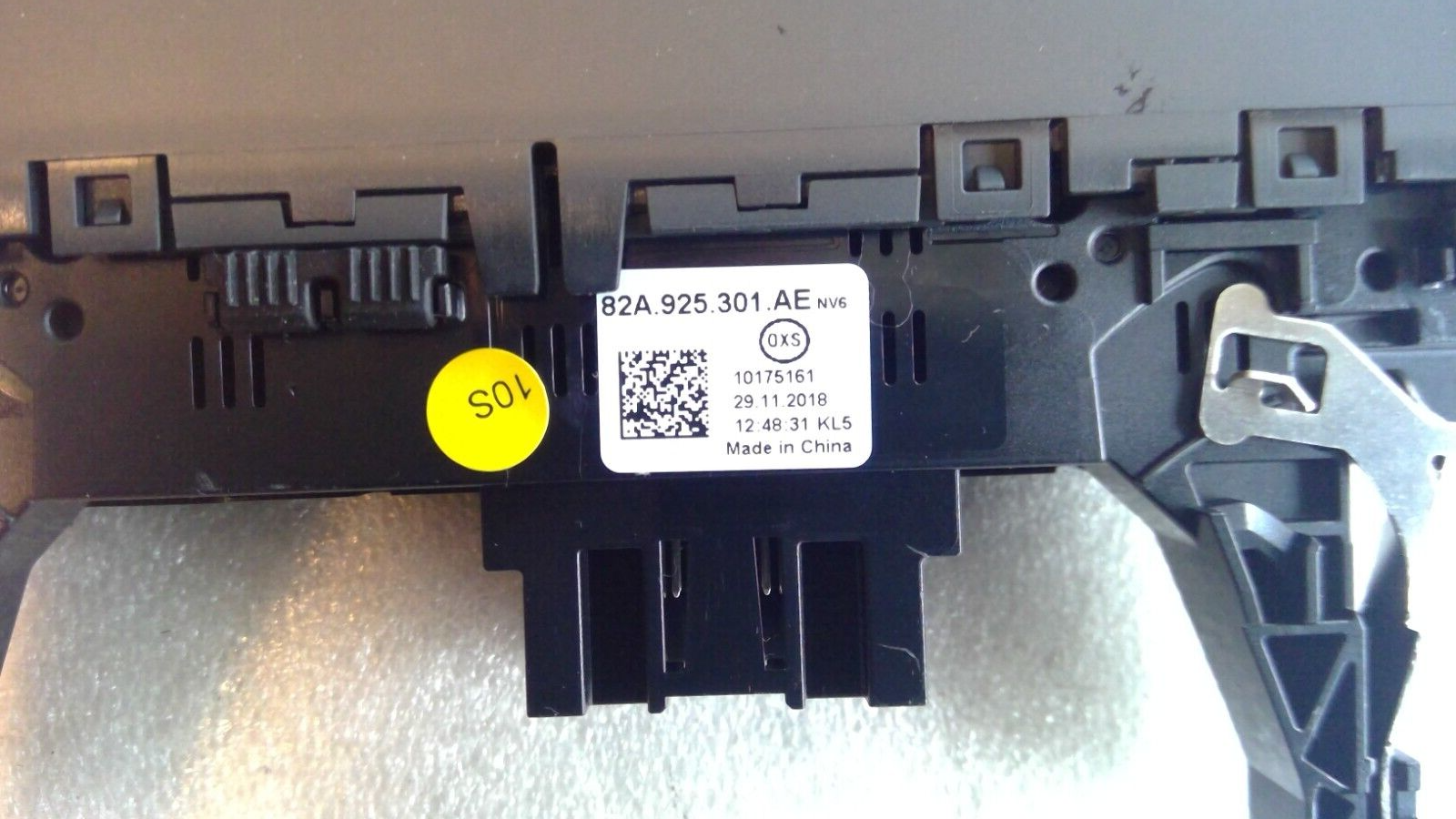 Warnung Bedienteil Original für AUDI A1 , 82A925301AE, 10175161 Neu.