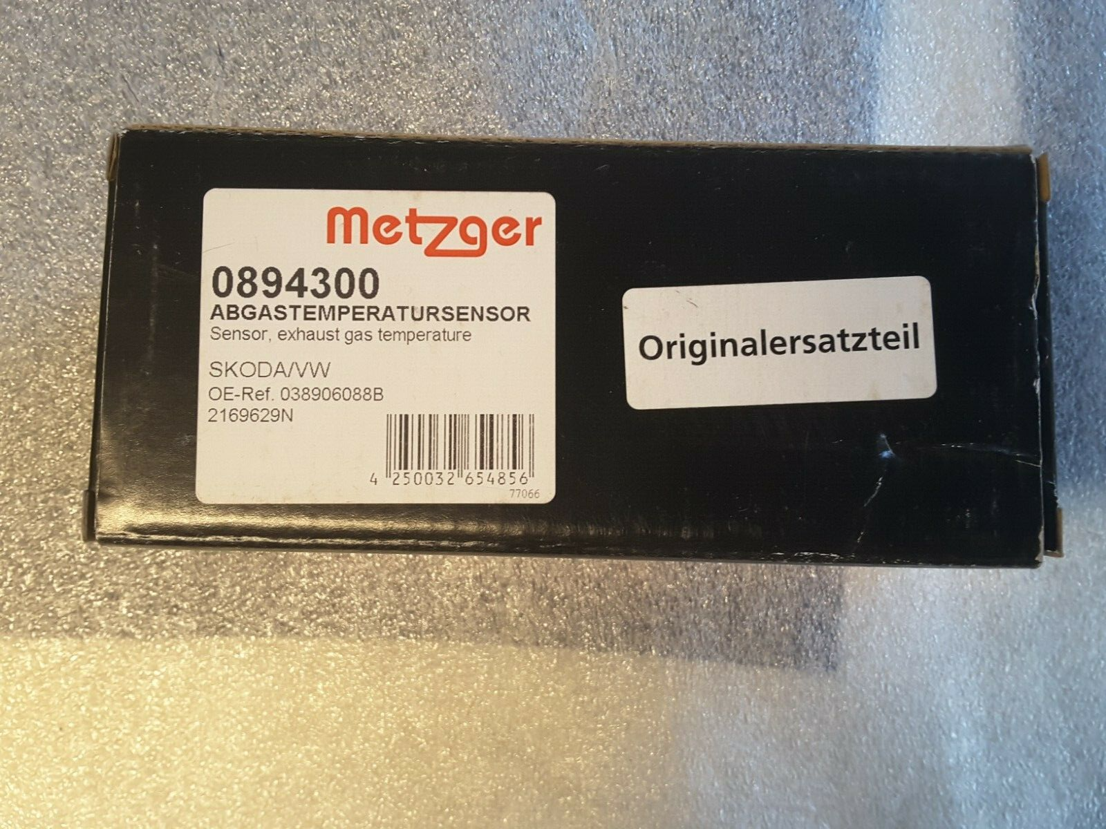 Sensor de temperatura de gases de escape RECAMBIO ORIGINAL METZGER 0894300 para SUPERB SKODA VW 1