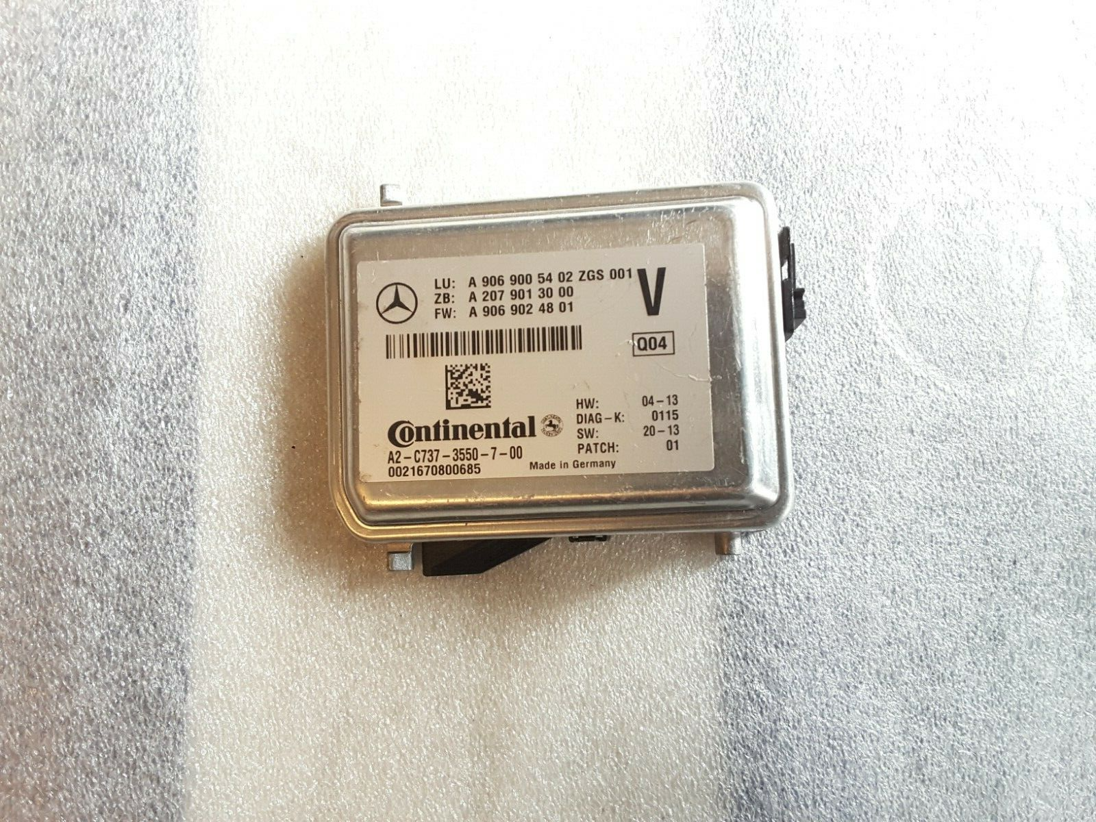 Cámara frontal módulo controlador original Mercedes W212, W207 NUEVO.