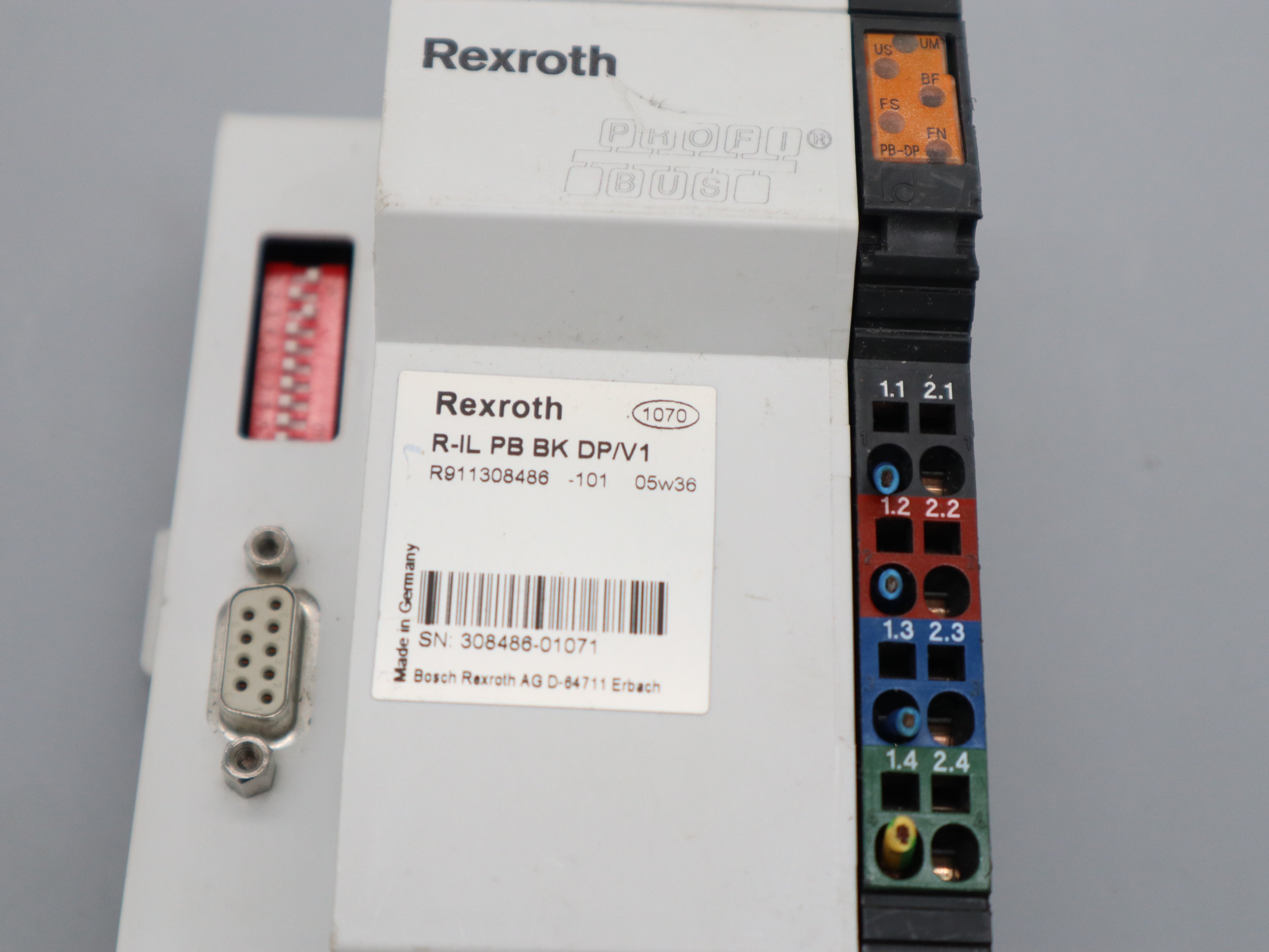 R-IL PB BK DP/V1 R911308488 Rexroth