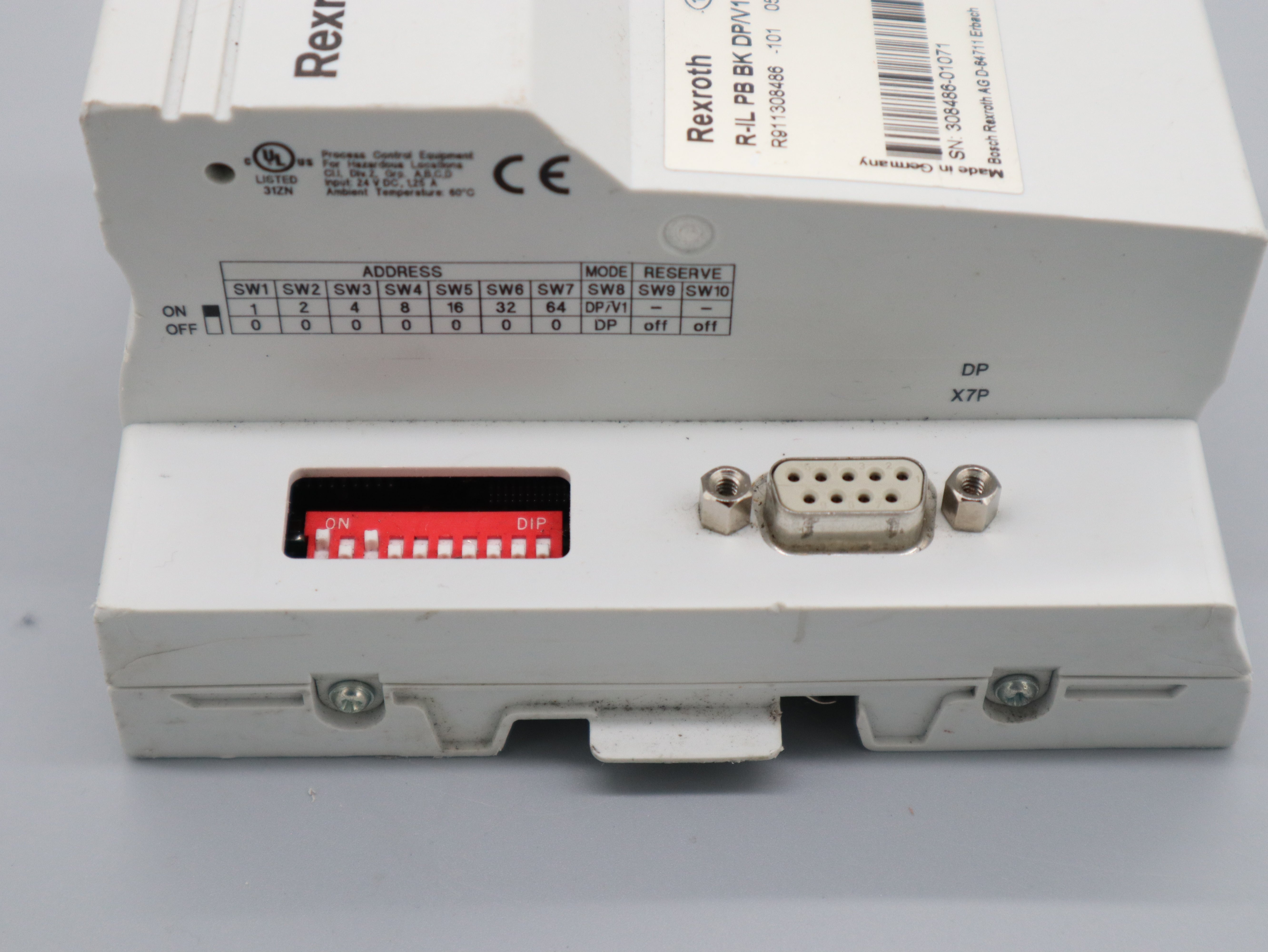 R-IL PB BK DP/V1 R911308488 Rexroth