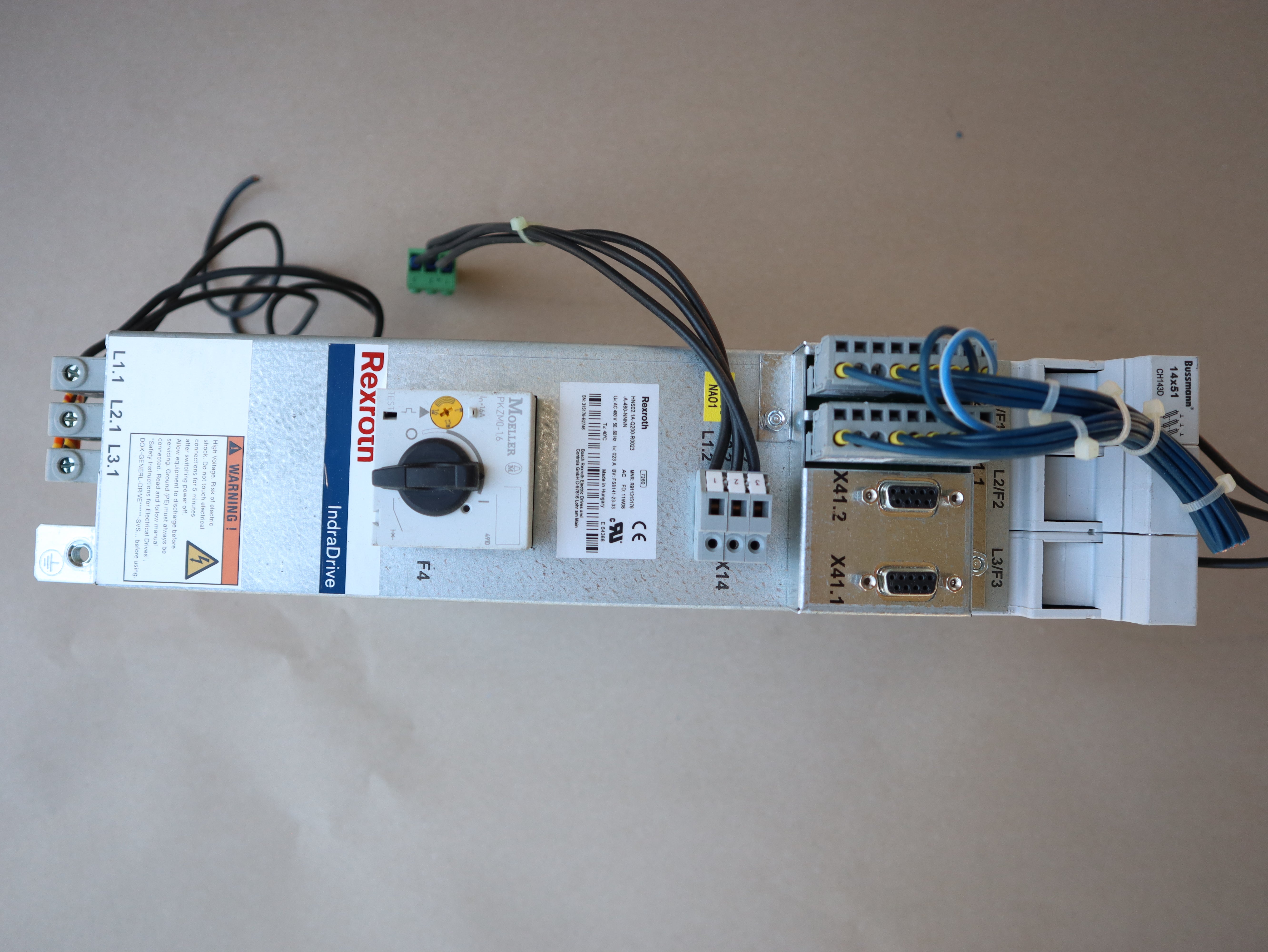 REXROTH Netzdrossel HNL02.1R-0980-N0023-A-480-NNNN MNR:R911321314 TOP!!!