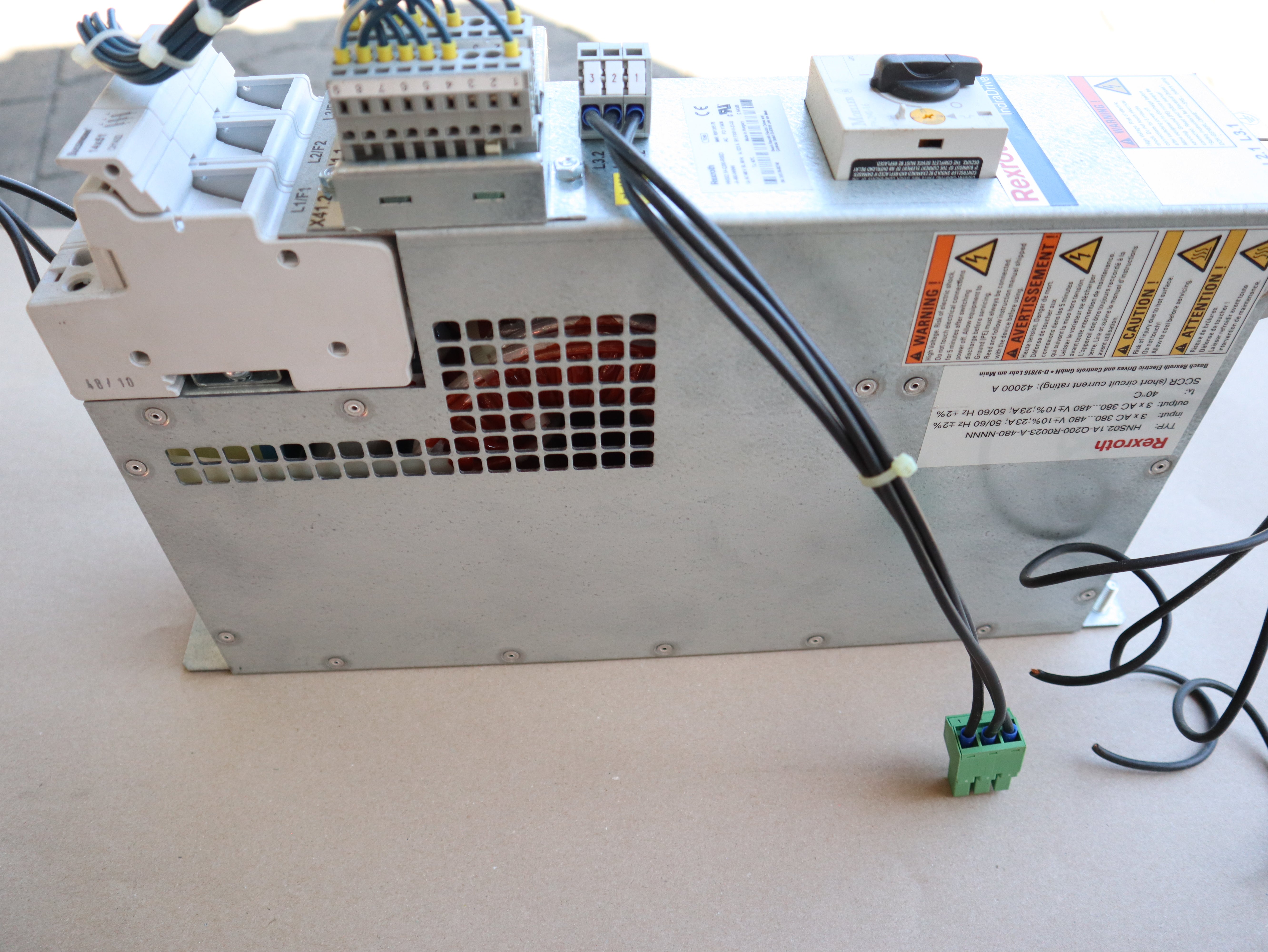 REXROTH Netzdrossel HNL02.1R-0980-N0023-A-480-NNNN MNR:R911321314 TOP!!!