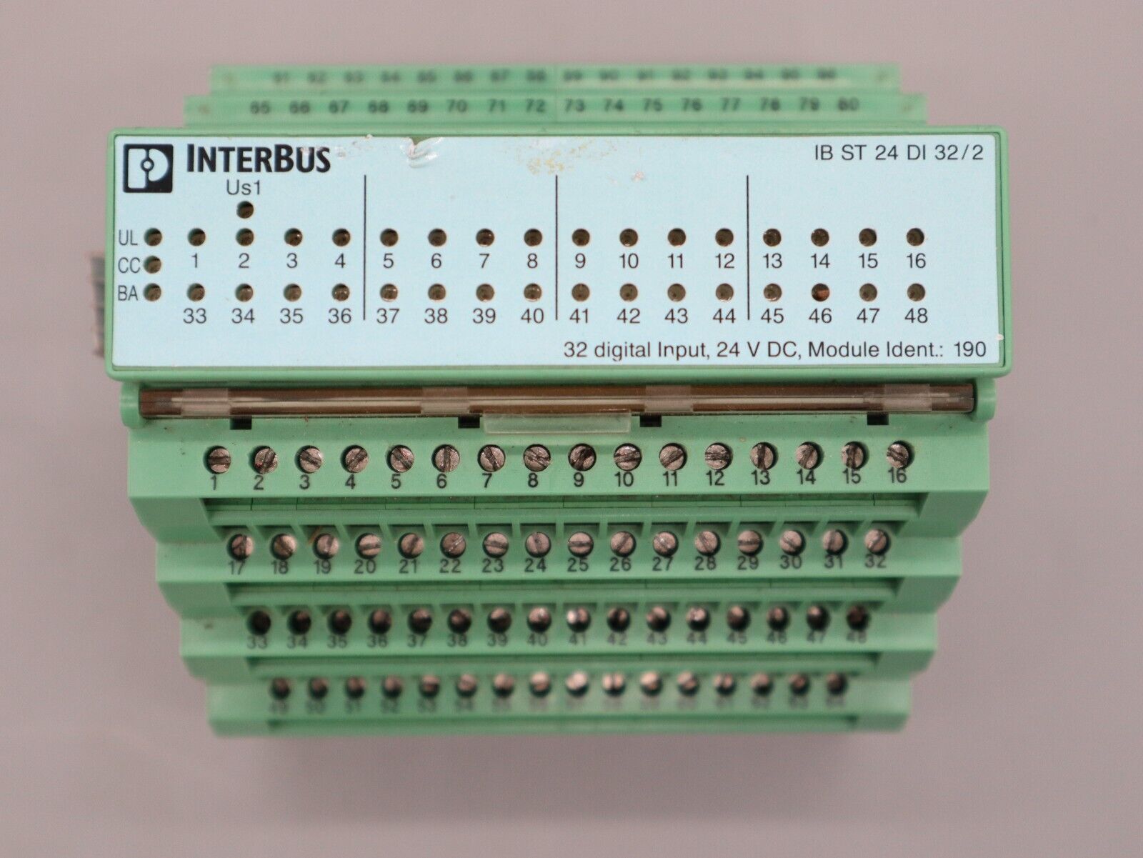 Phoenix Contact 2754927 INTERBUS-ST Digital Eingabemodul IBST24DI32/2 24V DC