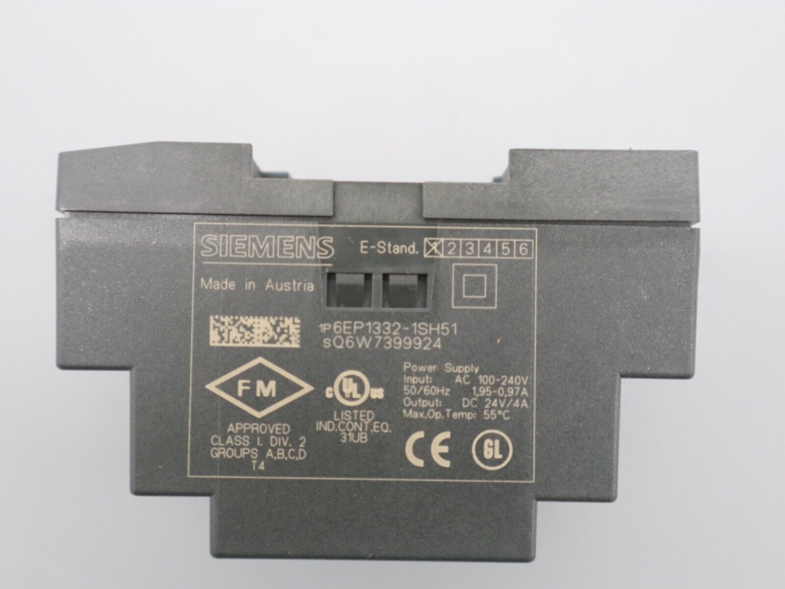 Siemens 6EP1332-1SH51 LOGO! Power STROMVERSORGUNG I NETZTEIL I POWER MODULE