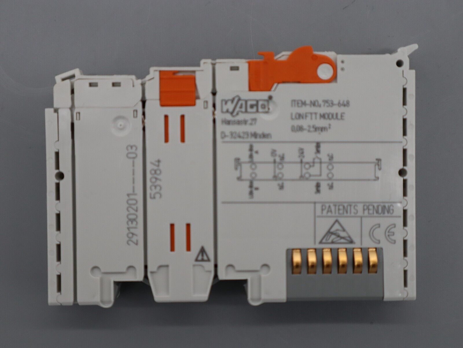 WAGO 753-648 LON-FTT MODULE