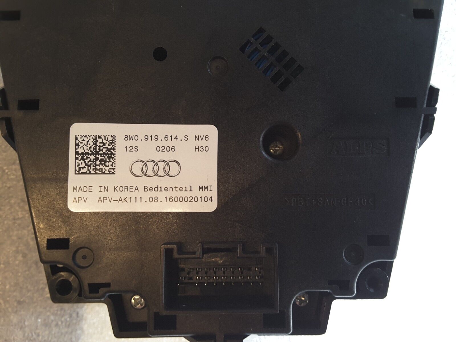 Navigation control unit original Audi a4, s4, 8w, b9, on Radio Media 8w0919614 S