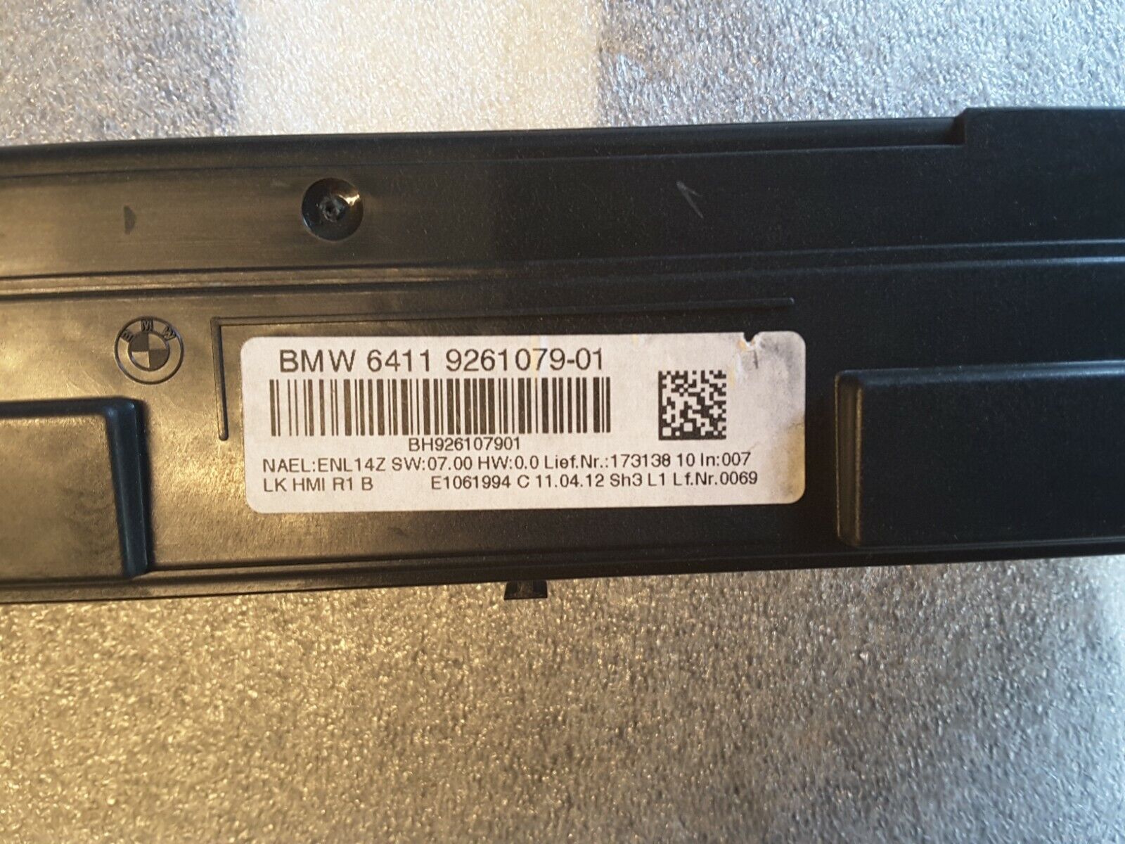 Unidad de control climatizador calefacción Control A/C Audio BMW Serie 1 Serie 2 F20 F22 NUEVO.