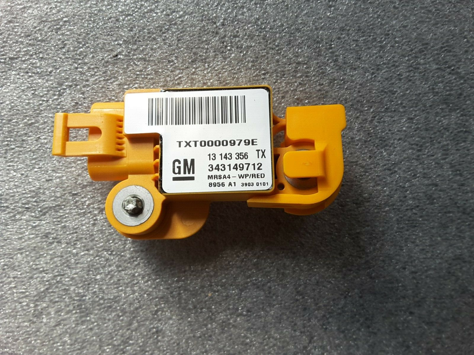 Airbag Sensor for Opel Combo C Airbag Crash Control 2008 13143356 NEW.