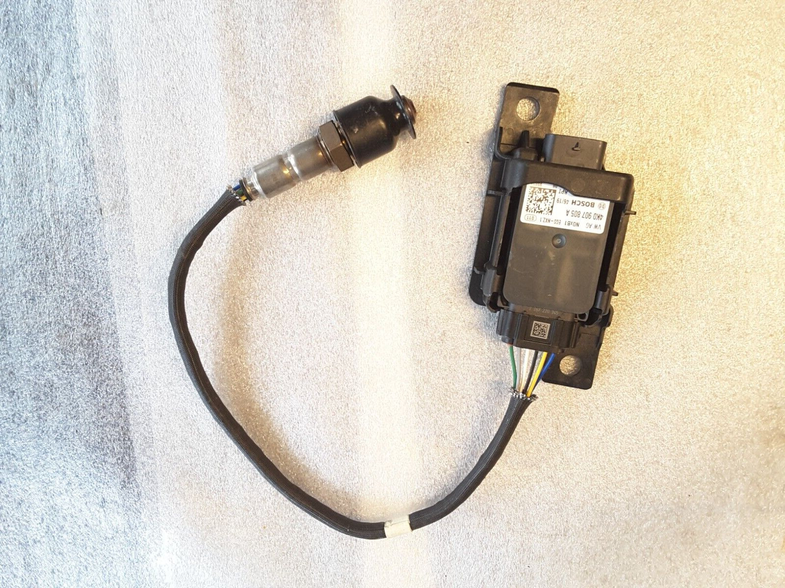 Sensor de sonda lambda Original AUDI A6 C8 4K NOx DFBA 4K0907805A Nuevo.

