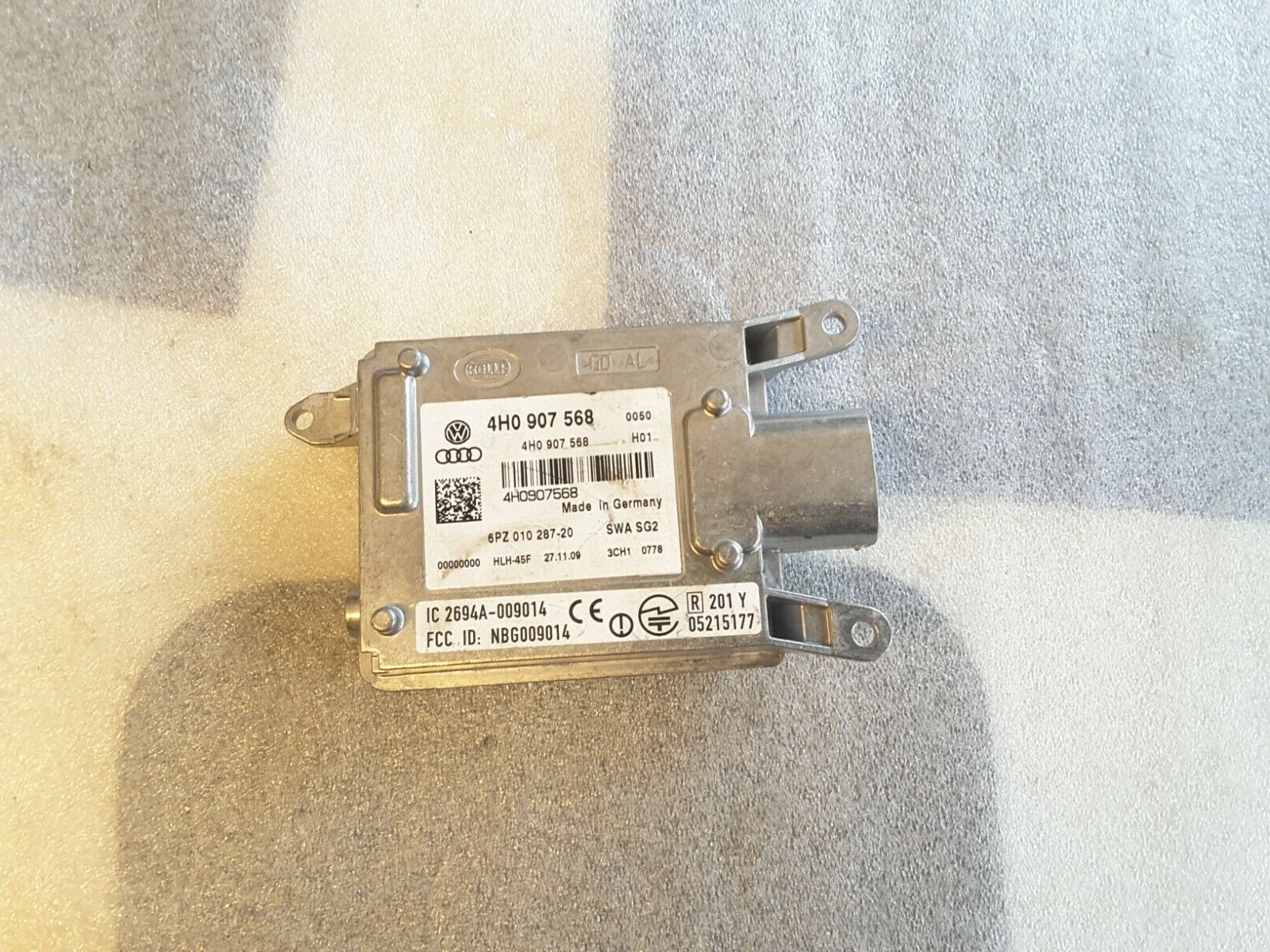 Lane change assistant control unit original VW, AUDI A8 D4 4H 4.2TDI 4H0907568