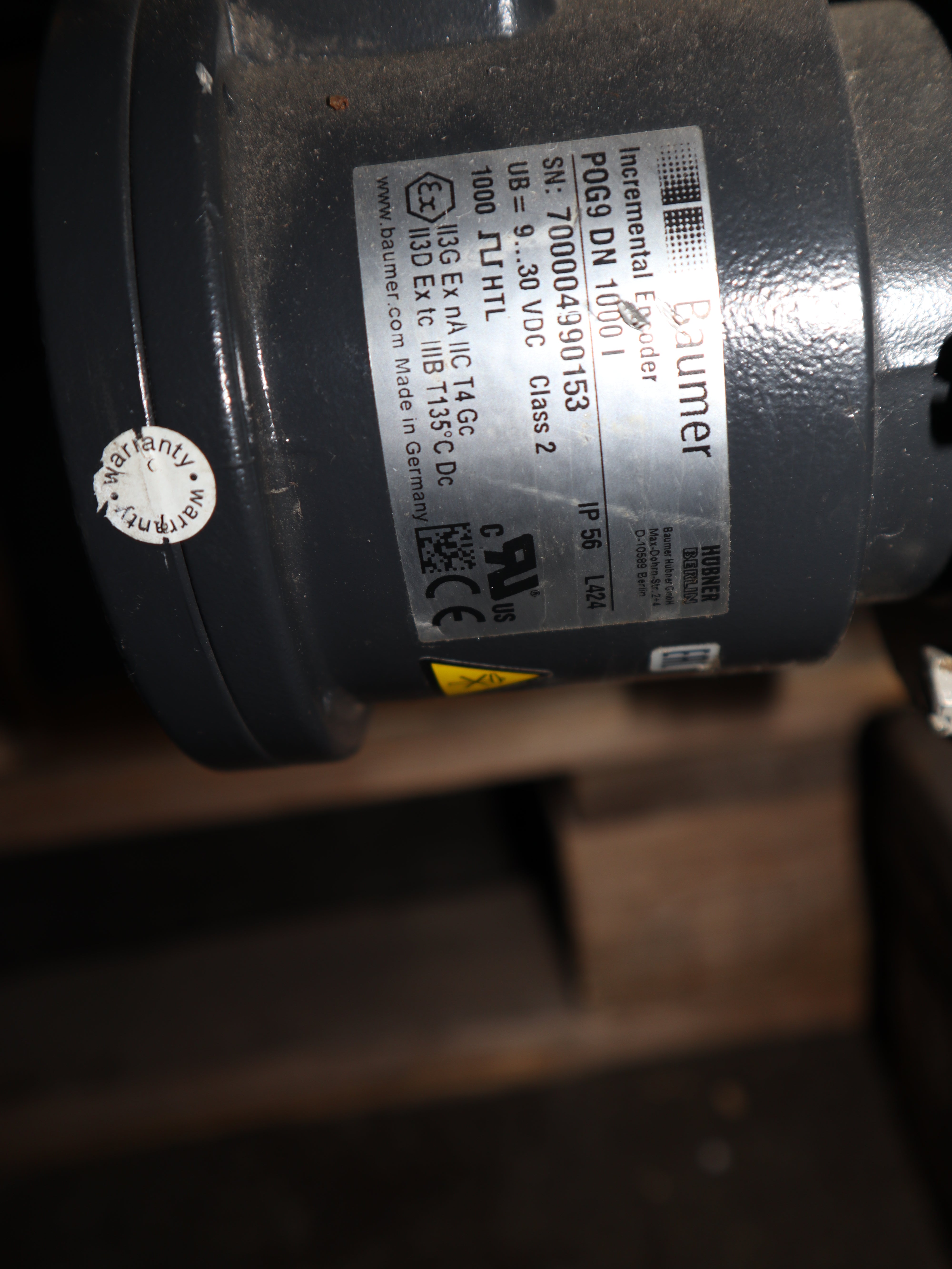 Siemens Servomotor 1GG6136-0JK40-6JV3-Z