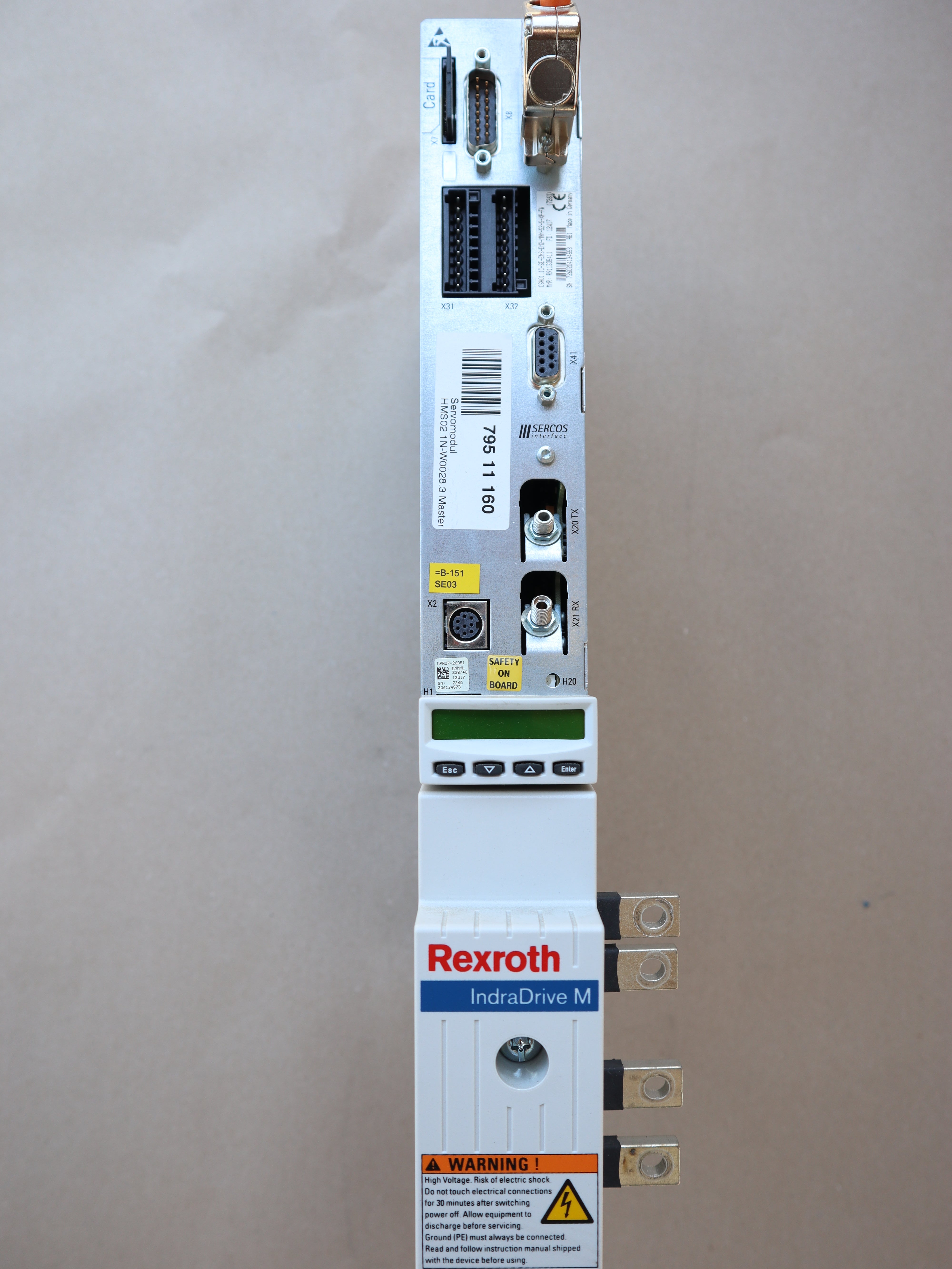 REXROTH Servoantrieb HMS02.1N-W0028-A-07-NNNN Indradrive HMSO2 NEW