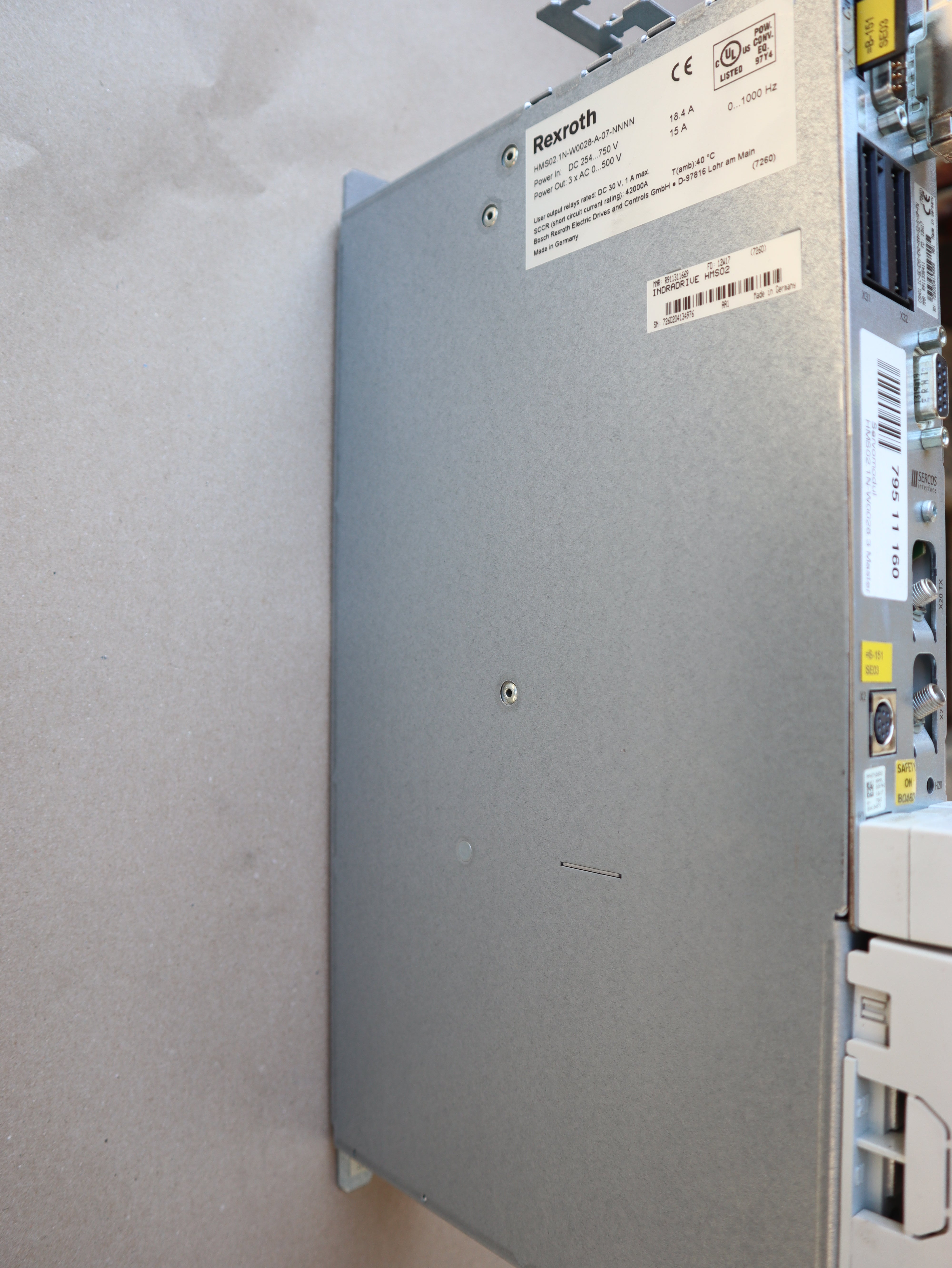 REXROTH Servoantrieb HMS02.1N-W0028-A-07-NNNN Indradrive HMSO2 NEW