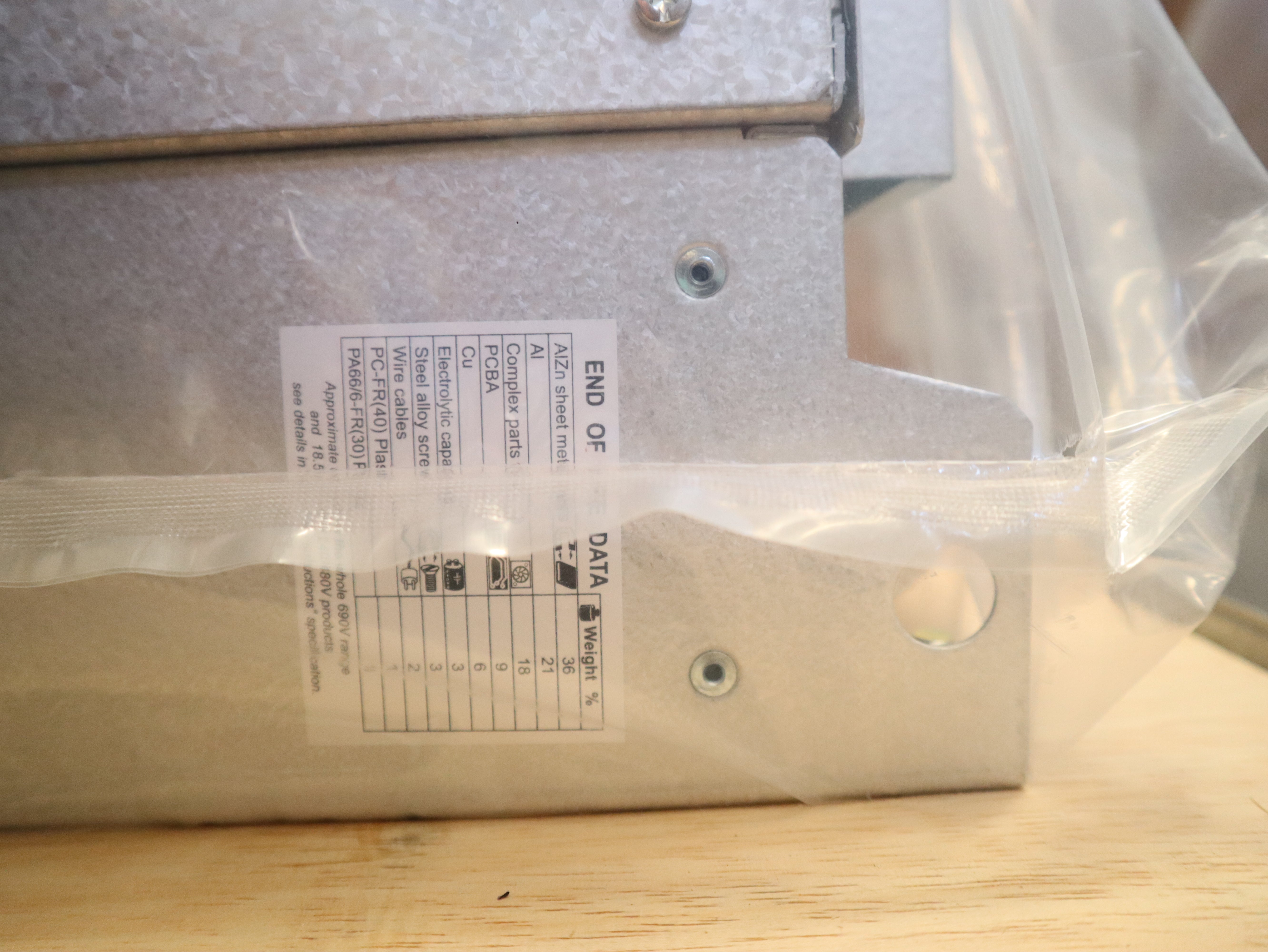 Schneider Electric Frequenzumrichter Altivar 71, ATV71HD45M3XG1IN, 45KW NEW