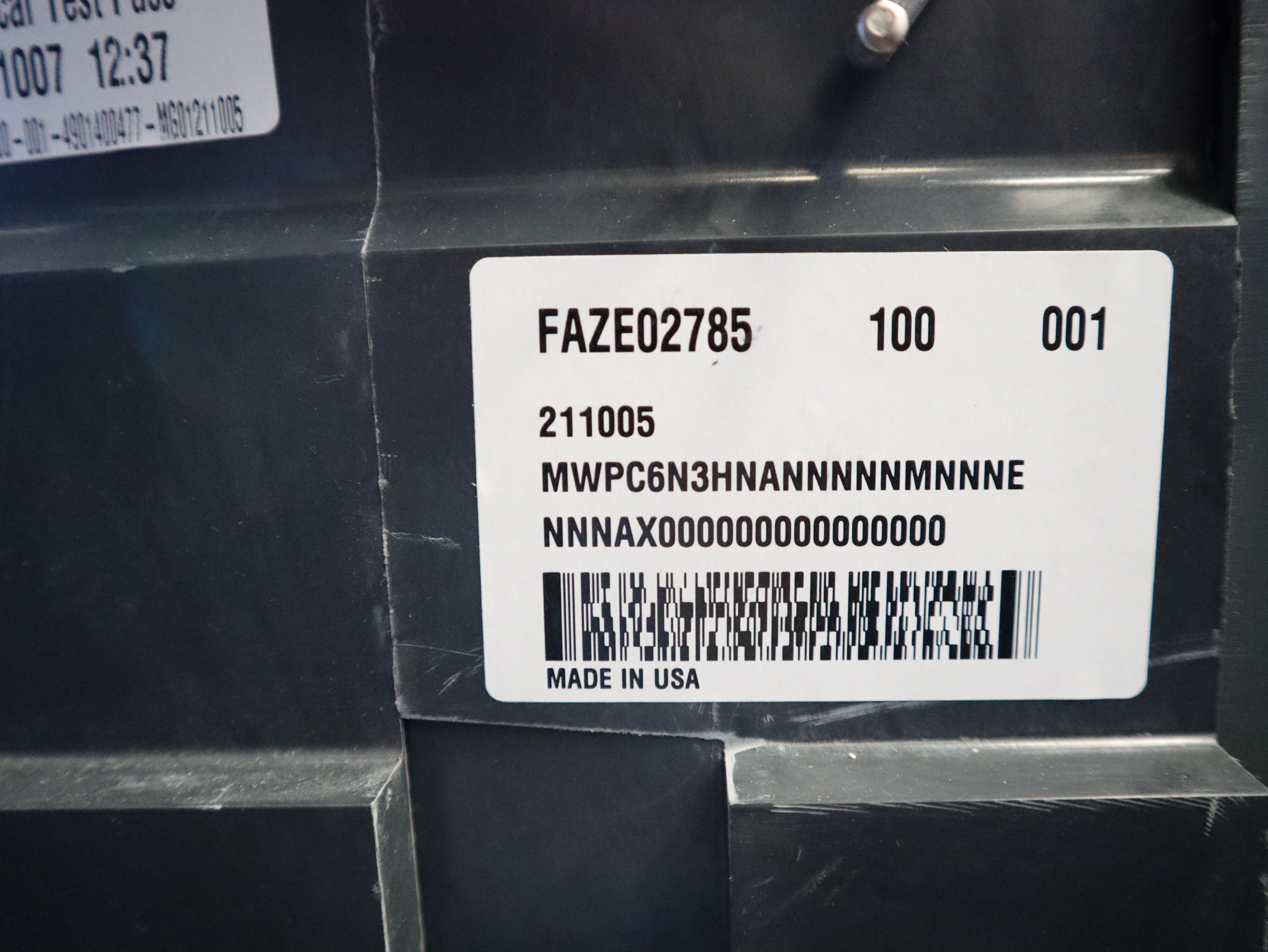 Eaton Leistungsschalter MWPC6N3HN Circuit breaker 6000A MWPC6N, FAZE02785 NEW